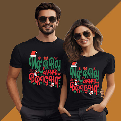 New project Christmas T shirt Design active shirt apparel branding christmas christmas t shirt design day design graphic design illustration logo new streetwear t shirt t shirt design trendy t shirt typography vector