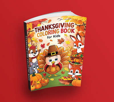 Thanksgiving Coloring Book for Kids holiday fun for kids