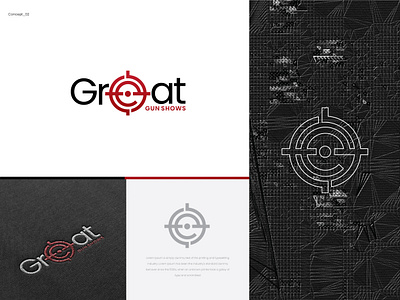 Great Gun SHow Logo design adobe photoshop branding design graphic design landing page logo vector