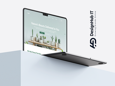 Nature's Plants website Landing Page app design dashboard design design figma design figma website illustration landing page design ui ui design ui ux design