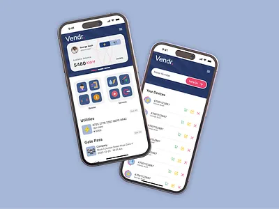 Smart Utility Management App app design app developer app ui efficientmetering electricitysolutions metercontrol metermanagement metermonitoring metertopup smartmetering smartutilitymanagement ui utility ui utilityapp utilityease utilitymanagementapp utilitysolutions ux vendr app vendr ui