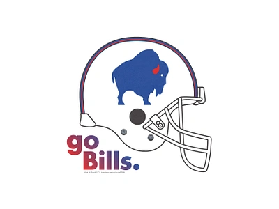 go bills bills buffalo buffalo bills doodle football gameday hype nfl pump up retro sign sports throwback tiny buffalo typography vector