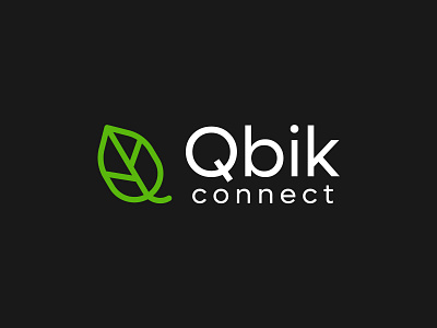 Qbik Connect branding flat logo geometric graphic design logo inspirations logodesign logomark logotype minimalist