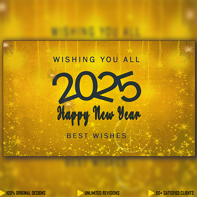 New Year Banner Design adobe photoshop design fiverrfreelancer graphic design graphic design services new year new year banner new year flyer design new year party poster new year postcard new year poster poster design typography