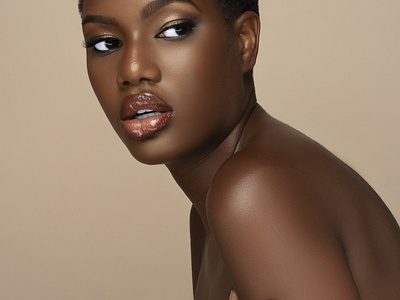 Melanin Model Retouched Image clean color elegant image photo photography retouch retouching sharp