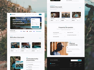 travel X - Travel Landing Page 3d animation booking branding clean figma graphic design hotel landing page logo minimal motion graphics nature popular tourism travel ui visualdesign web design website