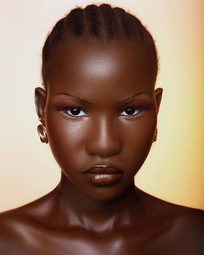 Melanin Model Retouched Image photo photography retouch retouching