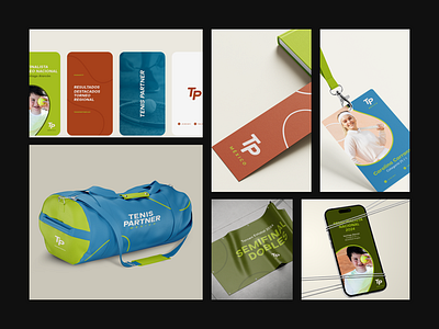 Branding for Tenis Partner brand identity branding design graphic design logo