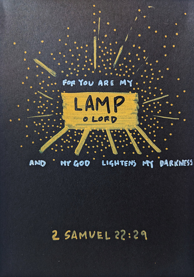 Typographic Verse 3 bible church hand drawn illustration typography verse