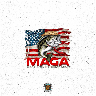 Bass Trump Funny T shirt design by Sa Studio Co. art branding design graphic design hand drawn illustration illutration t shirt vector