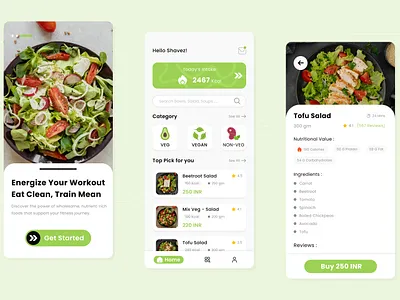 Meal Mate App - Calories Tracker Application branding calroies tracker design design app illustration mobile application tracking app trending typography ui ux visual design website design