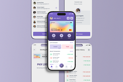 Paymo | Money Transfer app design finance fintech history mobile app money transfer send money transaction