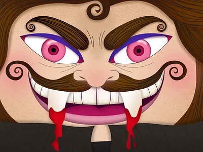 Vampire 2d 2danimation adobe aftereffects animate animation art artwork halloween illustration illustrator motion motion graphics vampire