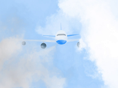 ✈️ 🥳 2d 2d animation after effects airplane animation character character animation fake 3d animation illustration motion graphics run vector