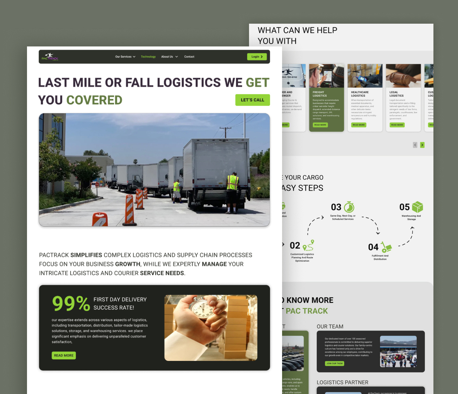 Logistics Website Redesign branding casestudy designprocess graphic design innovation inspiration landingpage logisticsdesign logisticswebsite moderndesign supplychain ui uidesign uiux userexperience uxdesign webdesign websiteredesign