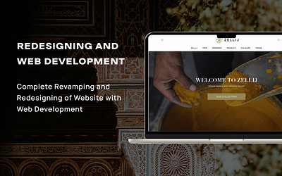 Redesigning & Web Development for Morrocan tiles (E-commerce) color conctruction copiright design s e commerce redesign seo tiles tiles custom design ui ux web development website