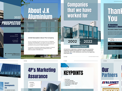 J.K Aluminium - Graphic Design - Creasions graphic design