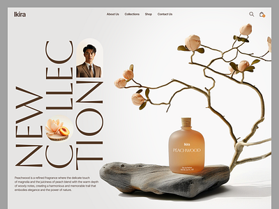 Perfume E-Commerce Website Design aroma asian e commerce ecommerce ecommerce website elegant web design fragrance landing page minimal minimalist website online shop online store perfume perfume shop perfume store perfume website shop shopify website store web design