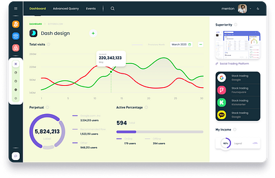 Dash Design graphic design ui