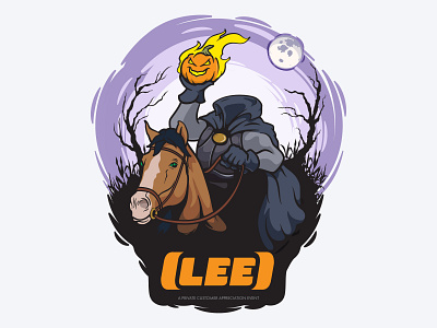 Headless Horseman Event Logo art branding design fall graphic design halloween horse illustration illustrator logo pumpkin spooky vector