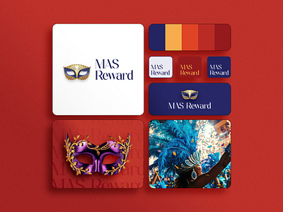 MAS Reward art board branding carvinal logo soca