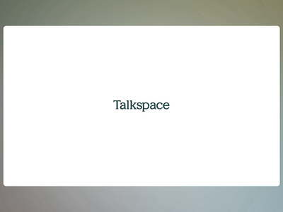 Talkspace - Web Design biotech biotechnology brand branding clinic healthcare hospital logo logotype medical medicine medtech product design treatment typography ui ux visual identity web design website wellness