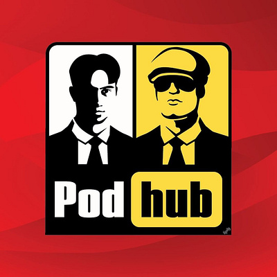 PODHUB deddy corbuzier illustration podcast podhub vidi aldiano