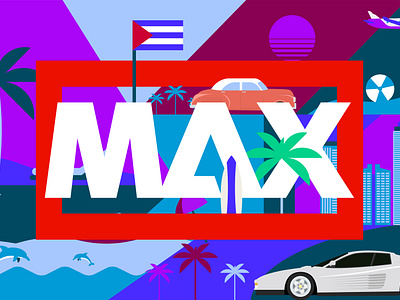 Adobe MAX 2024 Miami Beach adobe adobe max branding collage creative conference cuban design digital illustration dolphin ferrari graphic design illustration logo miami miami vice mural vaper wave vector vector illustration vectorart