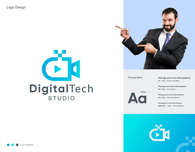 Digital Tech - Logo Design branddesignfortech brandmark designfortech digital digital logo digital logo design growyourbrand logo logo branding logo maker modernlog startuplogo studio logo tech branding tech logo tech logo design techbranding techlogo technologybrand themes