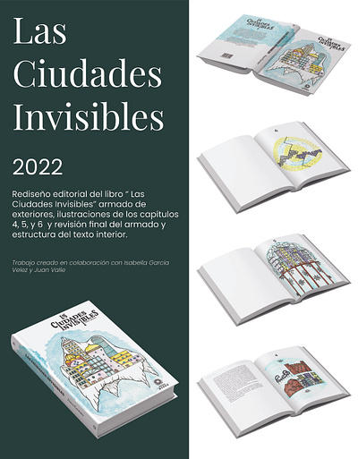 Las Ciudades Invisibles graphic design