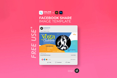 Yoga Lesson Facebook Shared Image aam360 branding digital ad design fitness campaign serenity yoga class yoga strength yoga ad yoga ad template yoga and peace yoga class session yoga class template yoga digital ad yoga facebook marketing yoga lesson yoga marketing yoga studio ad yoga class