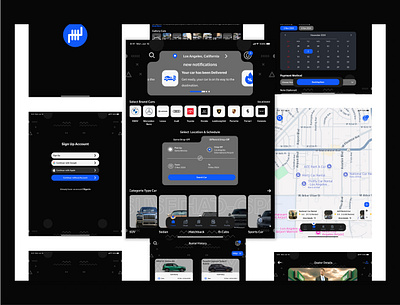 Car Rental Apps Concept iPad Version car rental app car rental app concept concept design figma mobile app mobile app concept responsive ui uidesign uidesigner uiux uiuxdesign uiuxdesigner ux uxdesign uxdesigner