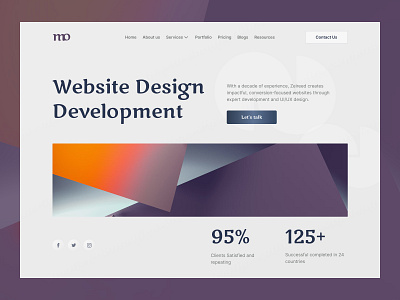 Agency website hero section agency agency ui agency website company creative creative agency design design agency digital agency marketing agency portfolio studio web website design