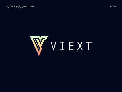 VIEXT logo/ V logo brand brand identity branding business logo company logo crypto design icon letter v logo logo design logos saas technology v v letter v logo