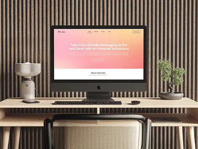 Promptly- Pricing Page ai app application artificial intelligence branding chorme design extentions graphic design information intraction design promt ui ux