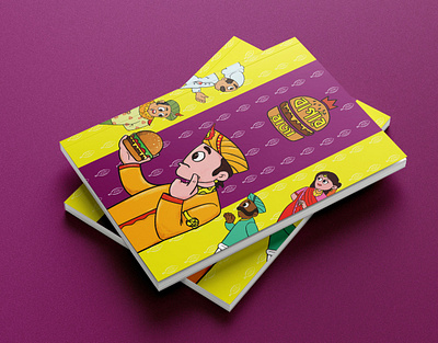 Burger King | Kids Book Cover adobe illustration artwork burger burger king child book illustration childrens book design graphic design illustration kids logo sketch