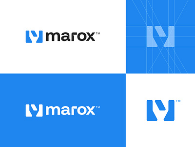 Marox Logo branding. brand brand guideline branding branding identity design graphic design illustration logo logo type m m branding m logo ui vector