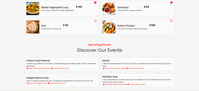 Daily UI Challenge #070 challenge css dailyui day70 design eventlisting events html list listing ui upcomingevent ux uxui website