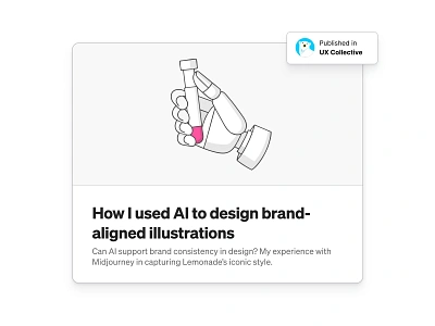 Designing on-brand visuals with Midjourney ai driven creativity ai illustration artificial intelligence bionic blog blood tube bot brand consistency brand design branding consistency design tools line illustration medium midjourney minimalist post story ux collective ux design