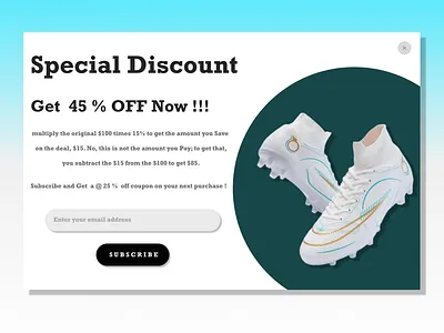 Daily UI-16 (Subscribe)