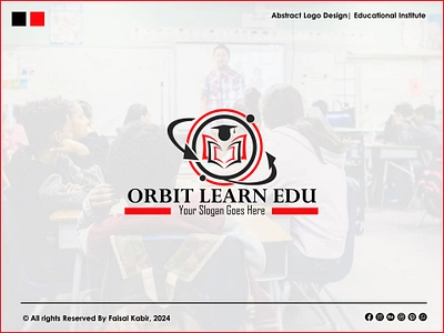 Orbit Learn Edu | Education Logo Design | Online Education Brand academic logo brand logo branding business logo college logo design edtech education logo educational logo graphic design institute logo logo logo design logo designer minimalist logo modern logo online education logo orbit logo school logo university logo