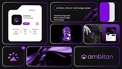 Ambitan Technology-Branding-Visual-Identity-Naming africa ai ambitan animation artificial intelligence brand identity brandguidelines branding graphic design logo motion graphics solar energy tech techbranding technology technologybrand technologycompany technologylogo technologylogodesign ui