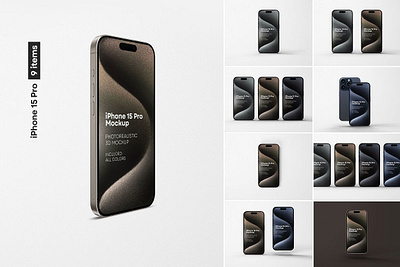 iPhone 15 Pro Mockup background branding design iphone 14 pro iphone 15 iphone 15 pro iphone 15 pro max iphone 15 pro mockup iphone15 isolated mobile phone presentation pro smartphone template ui ux