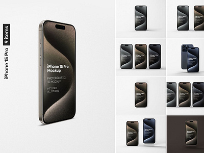 iPhone 15 Pro Mockup background branding design iphone 14 pro iphone 15 iphone 15 pro iphone 15 pro max iphone 15 pro mockup iphone15 isolated mobile phone presentation pro smartphone template ui ux