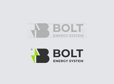 BOLT LOGO branding design graphic design icon initials logo logo monogram logo