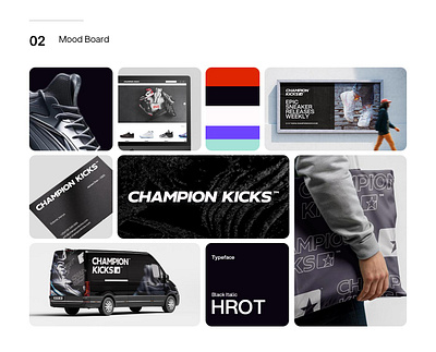 Champion Kicks Co Logotype + Branding branding graphic design logo