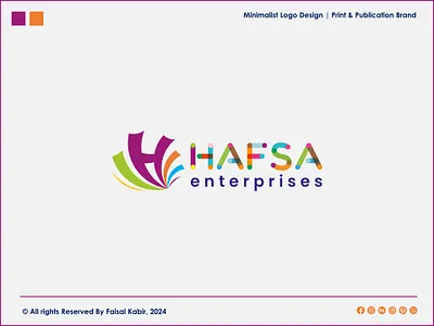 Print & Publication Company Logo Design abstract logo business logo enterprise logo graphic design h logo icon icons letter h logo logo design logo designer minimal minimalist logo modern logo press logo print and press print logo publication publication logo startup logo