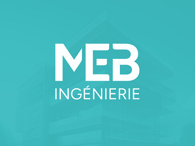 LOGO MEB INGÉNIERIE branding logo visual identity