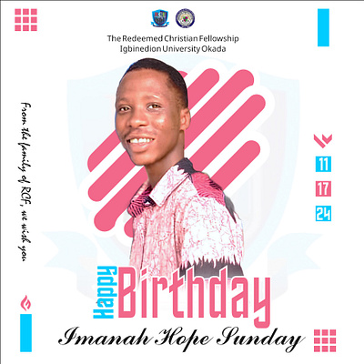 Birthday Flyer design branding coreldraw graphic design illustration typography