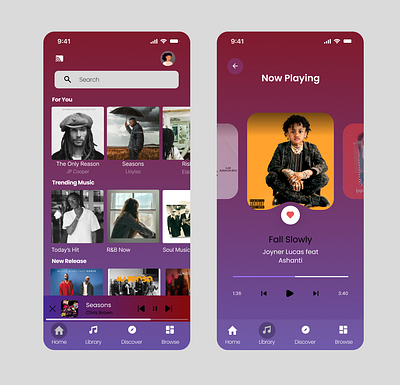 Music Player. DailyUi 009 dailyui design graphic design ui uiux ux